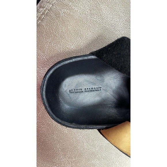 ISABEL MARANT ELLEN LEATHER STUDDED SANDALS SIZE 40 - Picture 12 of 12